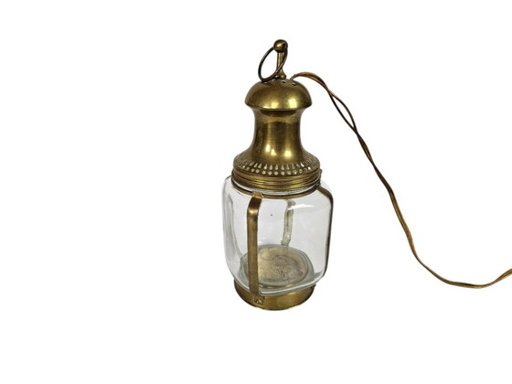 Image 1 of Ottone - lanterna - lampada da parete - lampada da parete - primo quarto del XX secolo