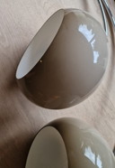 Dijkstra Doppelbogenlampe Pilzform 1970er Jahre