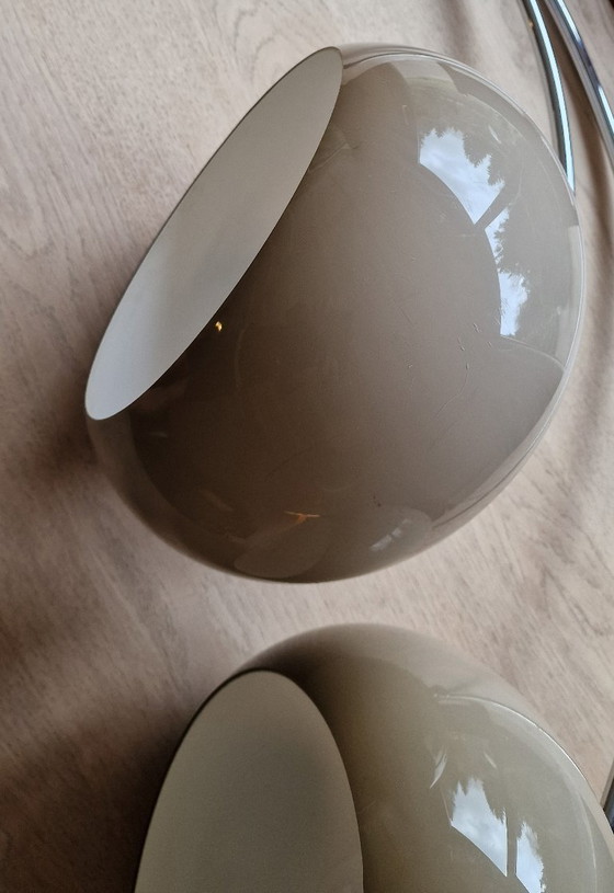 Image 1 of Dijkstra double arc lamp mushroom 1970s