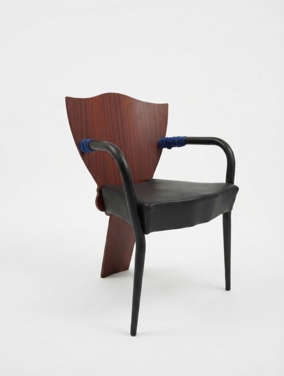 Dalami fauteuil van Borek Sipek voor Scarabas, 1994 – Wood, Metal (photo 4 of 5)