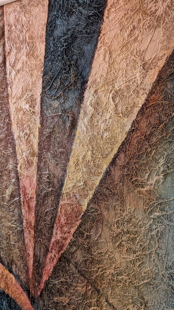 Image 1 of Abstraktes Gemälde in Mischtechnik – gerahmt