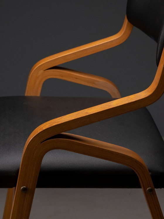 Image 1 of Set di 12 sedie, Ludvík Volák, anni '60-'70, Cecoslovacchia