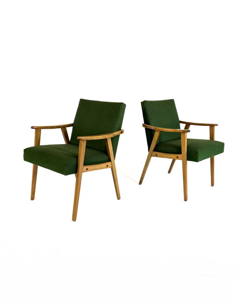Set of 2 vintage armchairs, 1960s