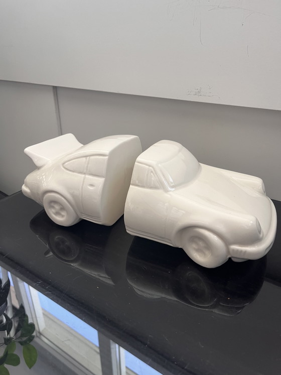 Image 1 of Porsche design vintage boekensteunen porselein
