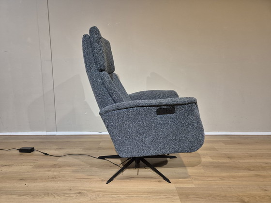 Image 1 of Modello da esposizione - Montel Oscar - Poltrona reclinabile - Tessuto - Blu