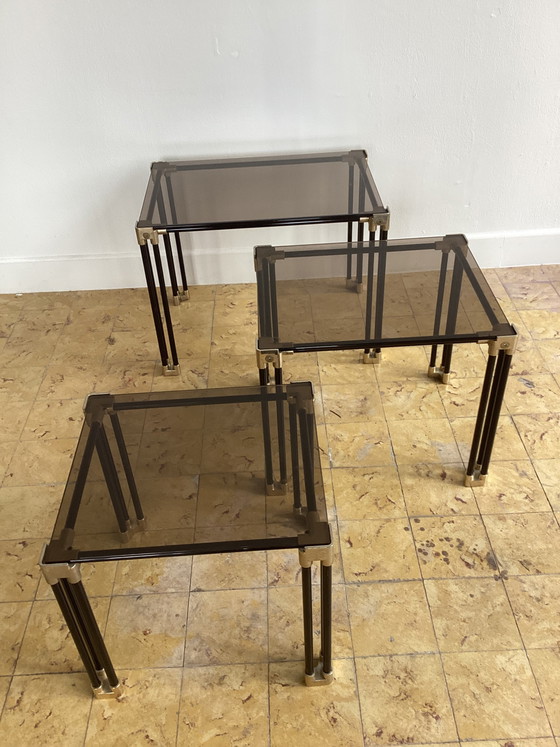 Image 1 of Vintage Italiaanse bijzettafels