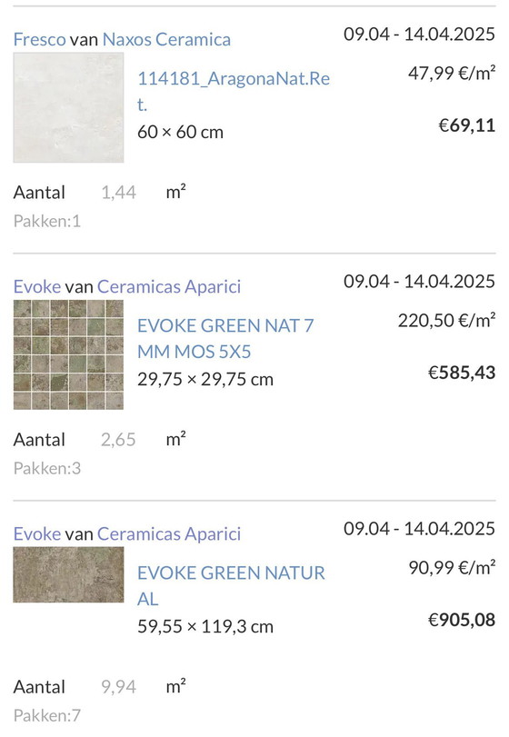 Image 1 of Baldosas de la marca Aparici, serie Evoke