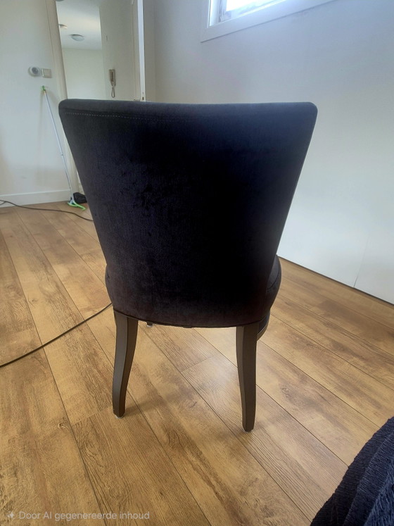 Chaises de salle à manger – Velvet, Wood (photo 7 of 10)