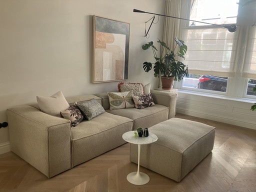 Divano modulare Cosima + pouf di Bolia – modulaire banken, Wool
