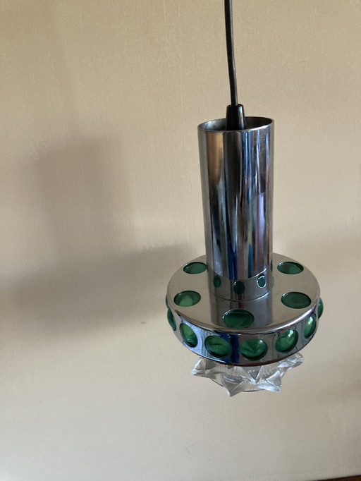 Vintage Space Age Hängelampe von Massive