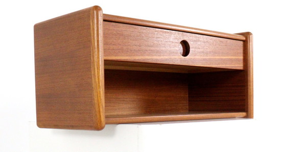 Image 1 of Kai Kristiansen for Vildbjerg mobelfabrik floating wall cabinet vintage Danish