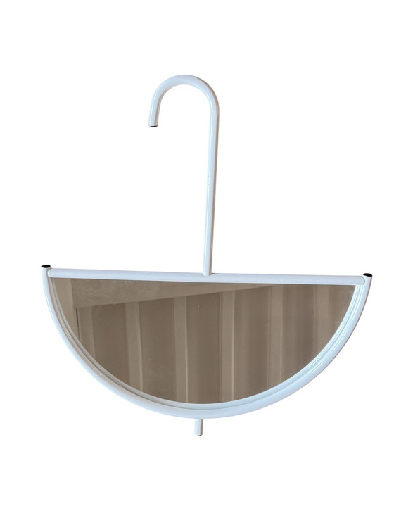 Image 1 of Postmoderne parapluvormige wandspiegel,L'isola che non c'è, Italië 1980