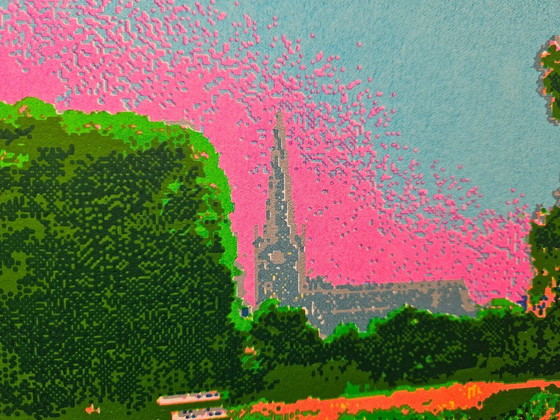 Image 1 of Sérigraphie sur papier épais Henk Van Der Vet Raalte