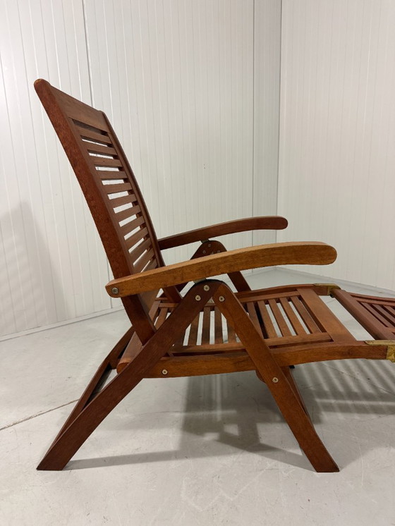 Image 1 of Teak deck chair lounger Royal Life-Style