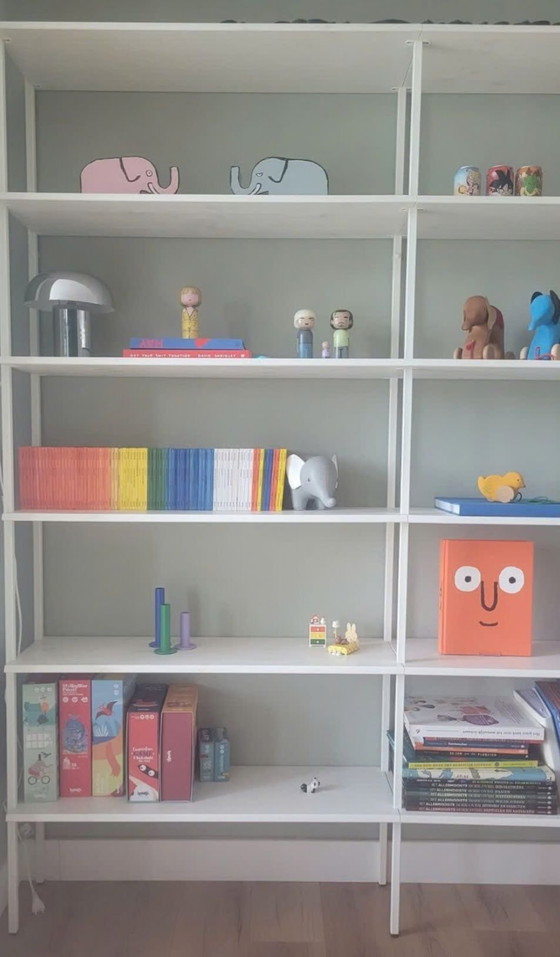 Estantería Rack | VTwonen, Armarios de pared, Hierro, Madera, Blanco (foto 2 de 10)