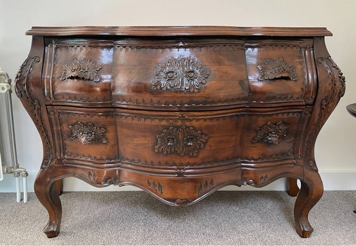 Rococo Style Belly Cabinet