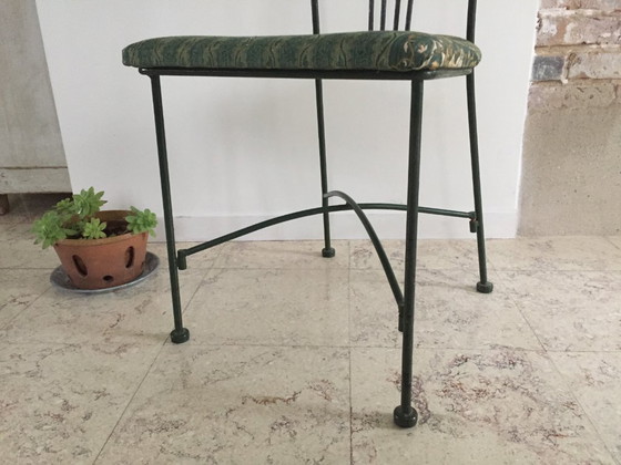 Image 1 of Vintage Wrought Iron Garden Chair