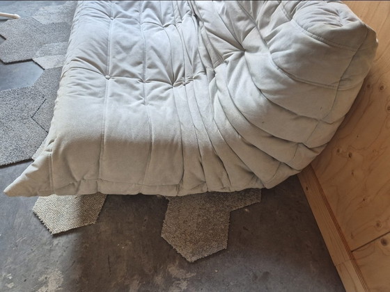 Image 1 of Ligne Roset Togo Alcantara light gray (purchase invoice available)