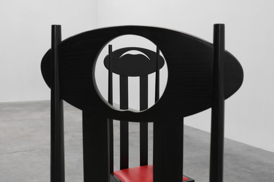 Image 1 of Pair of Argyle Chairs by Charles Rennie Mackintosh for Atelier International, Italy 1970s