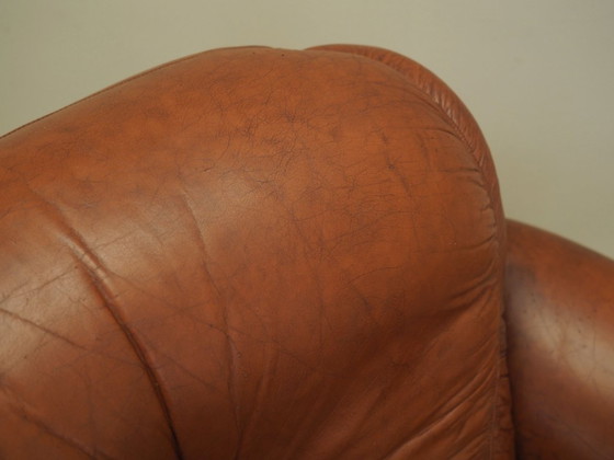 Image 1 of Bruine fauteuil, Italiaans design, jaren 70, productie: Italië