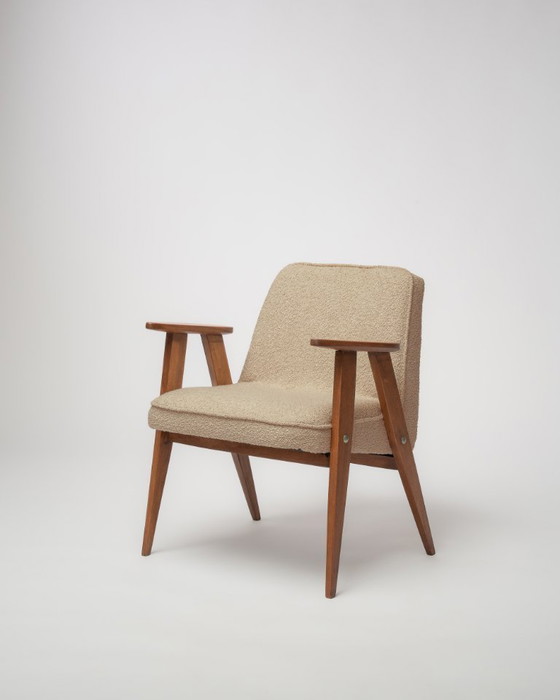 Image 1 of Vintage Gerestaureerde Chierowski 366 Mid Century Moderne Fauteuils