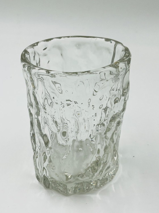 Image 1 of WMF Ice Glass Vase by Erich Schumann
