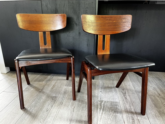 Image 1 of 2 pieces of original vintage chairs