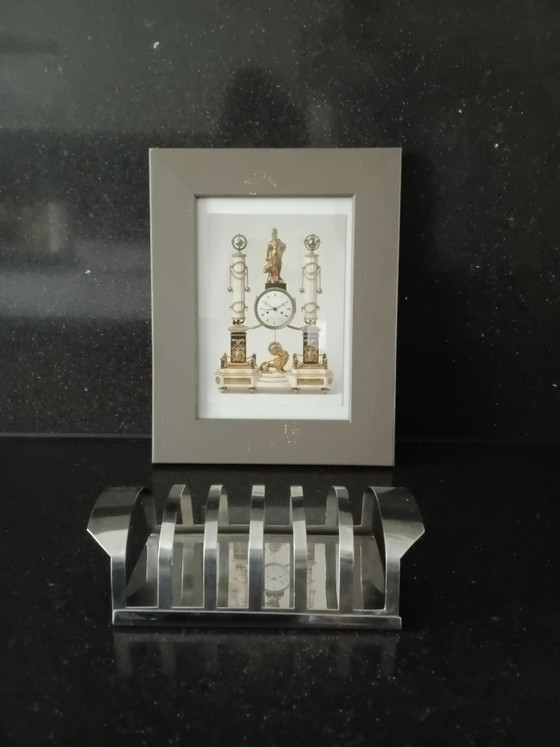 Vintage 70s Toaster Rack, Onbekend, Table accessories, Metal, Silver (photo 2 of 13)