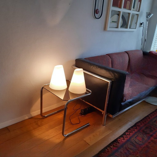 Paire de lampes SCE modèle APCHE H28D22cm