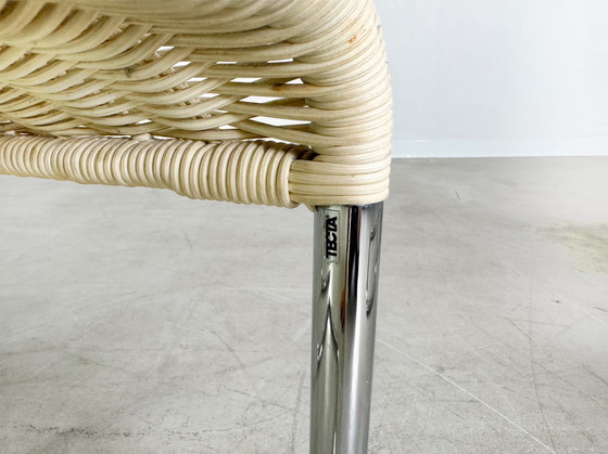 Image 1 of Set originale di 4 sedie a sbalzo Tecta B20 Sedie a sbalzo Jean Prouvé