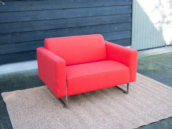 Image 1 of Artifort Mare | Loveseat design sofa red | René Holten