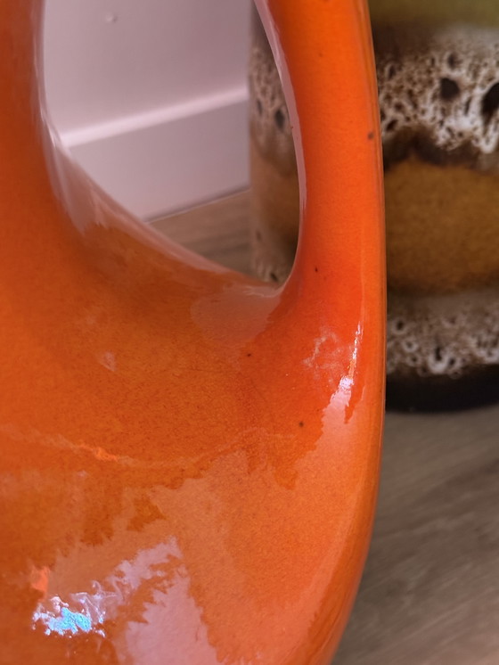 Image 1 of West Germany floor lamp with original shade