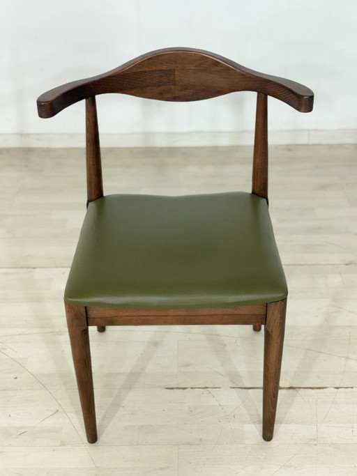 Very nice retro chair / retro vintage living room chair / dining room chair / Danish style chair (photo 2 of 8)