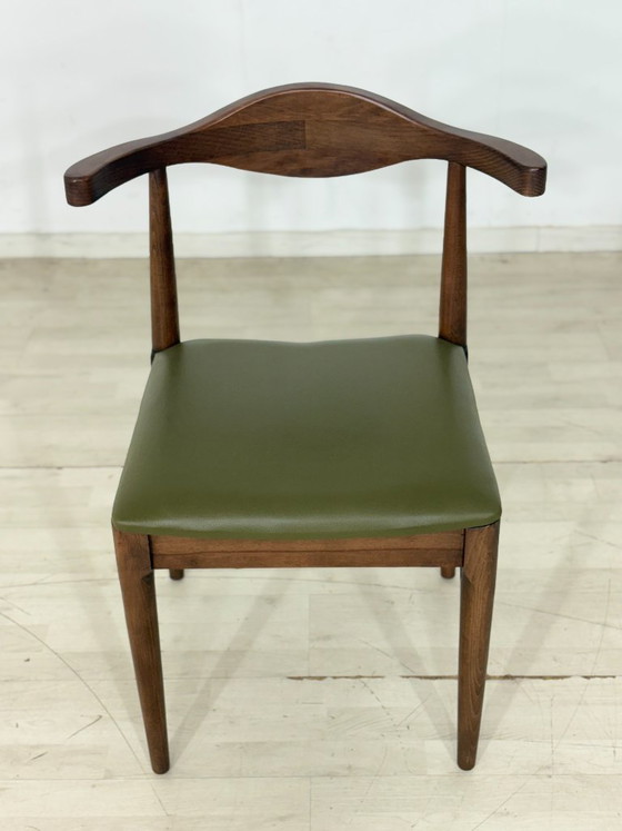 Very nice retro chair / retro vintage living room chair / dining room chair / Danish style chair (photo 2 of 8)