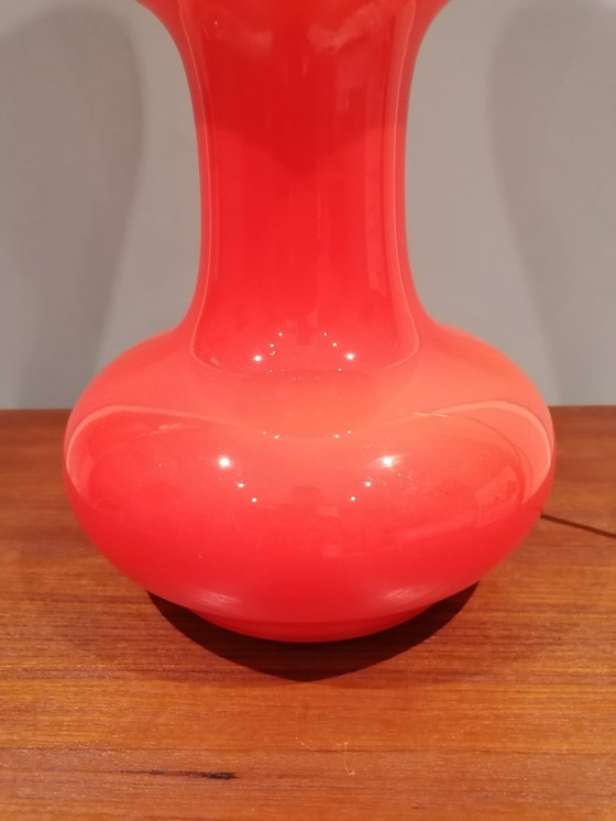 Image 1 of Lampe de table massive en verre Birillo