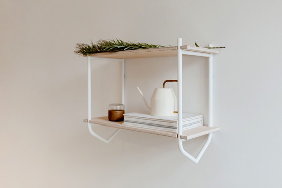Image 1 of White Dessus Wall Shelf from EMKO 