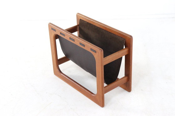Image 1 of Salin Mobler reading holder magazine rack vintage Danish design