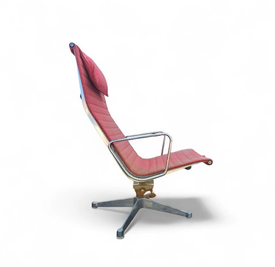2 x Poltrona girevole in alluminio EA 124 Early Edition di Charles & Ray Eames, Herman Miller / Meccanismo (photo 16 of 19)