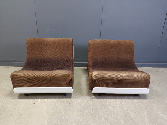 Image 1 of Fauteuils lounge Orbis de l'ère spatiale par Luigi Colani pour Cor, 1960