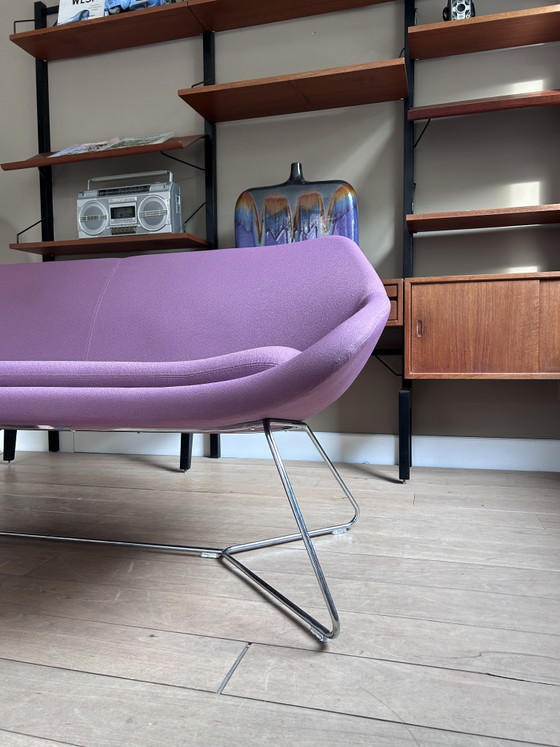 Allermuir Design Bank Sofa (2 beschikbaar) – Banken, Metal, Textile (photo 5 of 6)
