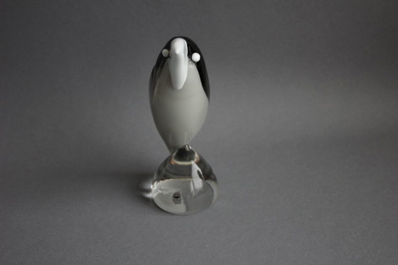 Image 1 of Scultura in vetro di Murano "Holzheber" (Biscottiere), vetreria Gral, Germania, di Livio Seguso