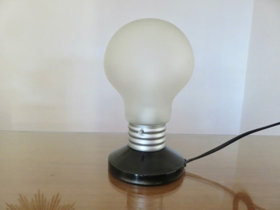Lampada a bulbo Ikea "blinda" stile Ingo Maurer, 1990 – Lampade da tavolo, Vetro (photo 4 of 8)