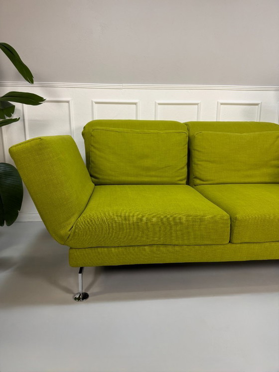 Image 1 of Brühl Moule Sofa Grün Schlafsofa Designer Couch Stoff