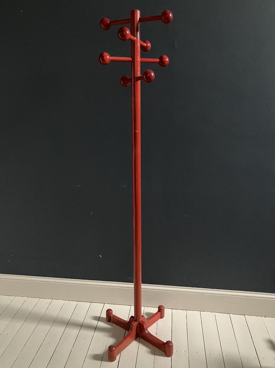 Appendiabiti rosso anni '80 – Legno (photo 8 of 8)