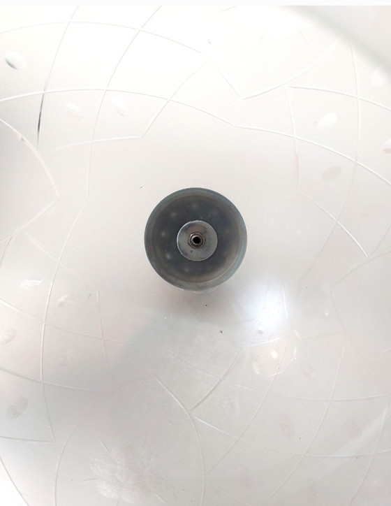 Lampadario completamente restaurato, vetro soffiato a bocca, stile Art Déco – Lampade a sospensione, Glass (photo 9 of 11)