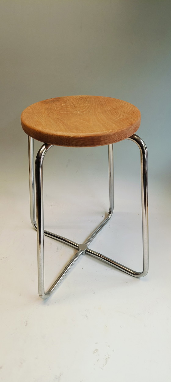 Image 1 of Cadre tubulaire chromé W.H. Gispen Bauhaus des années 1930, très rare