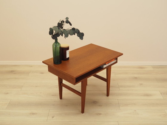 Tavolino da caffè danese in teak con ripiano aggiuntivo, Mid-Century Modern anni '60 – Tavolini da caffè (photo 5 of 8)