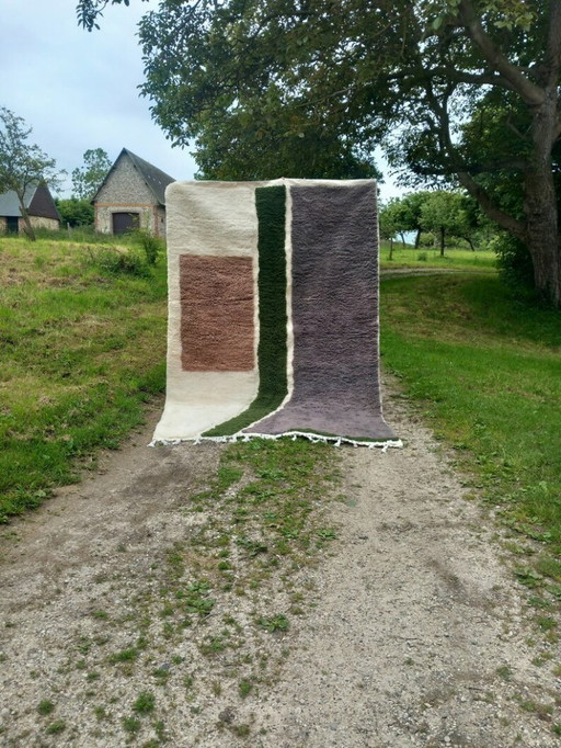 Handgeknüpfter marokkanischer Teppich, 200 cm x 300 cm