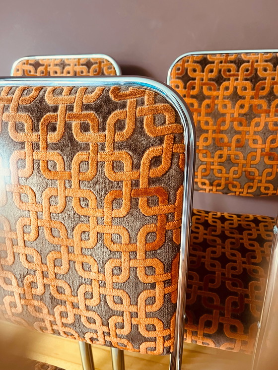 Image 1 of Set Scandinavian retro stoelen