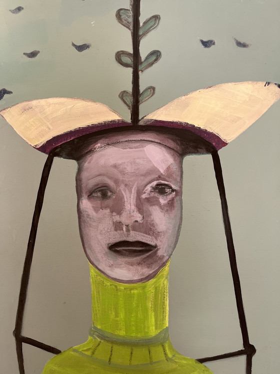 Image 1 of Tableau de Bep Scheeren (elle me regarde)